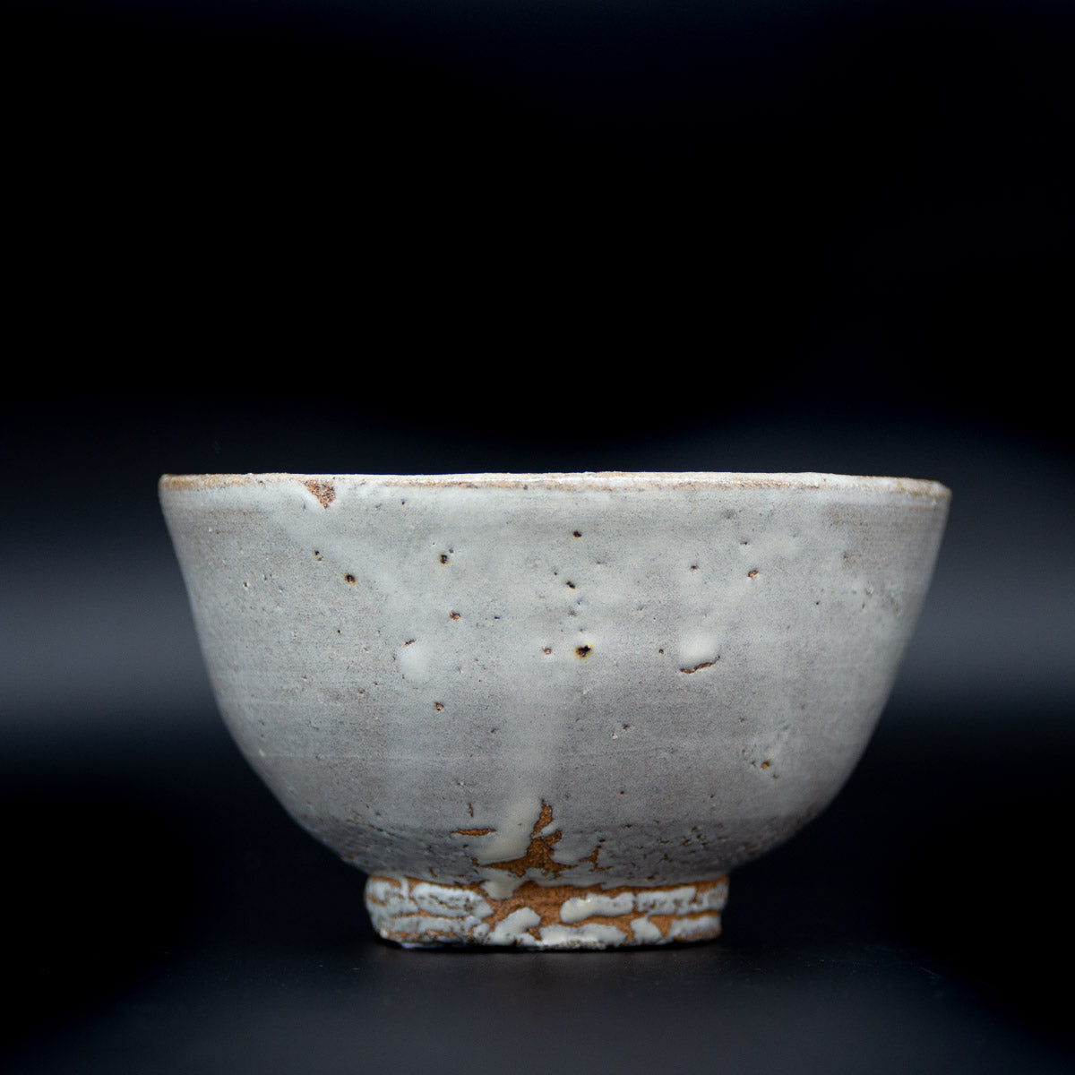 Handmade Karatsu Sharkskin Matcha Bowl - Nakazato Tarouemon XIV