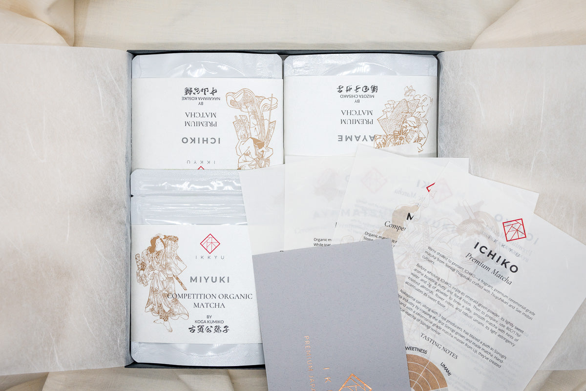 IKKYU MATCHA GIFT BOX - IKKYU Premium Japanese Green Tea – Ikkyu Tea