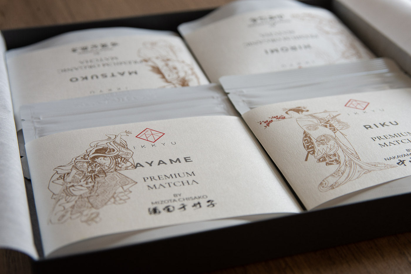 IKKYU MATCHA GIFT BOX 3 - IKKYU Premium Japanese Green Tea – Ikkyu Tea