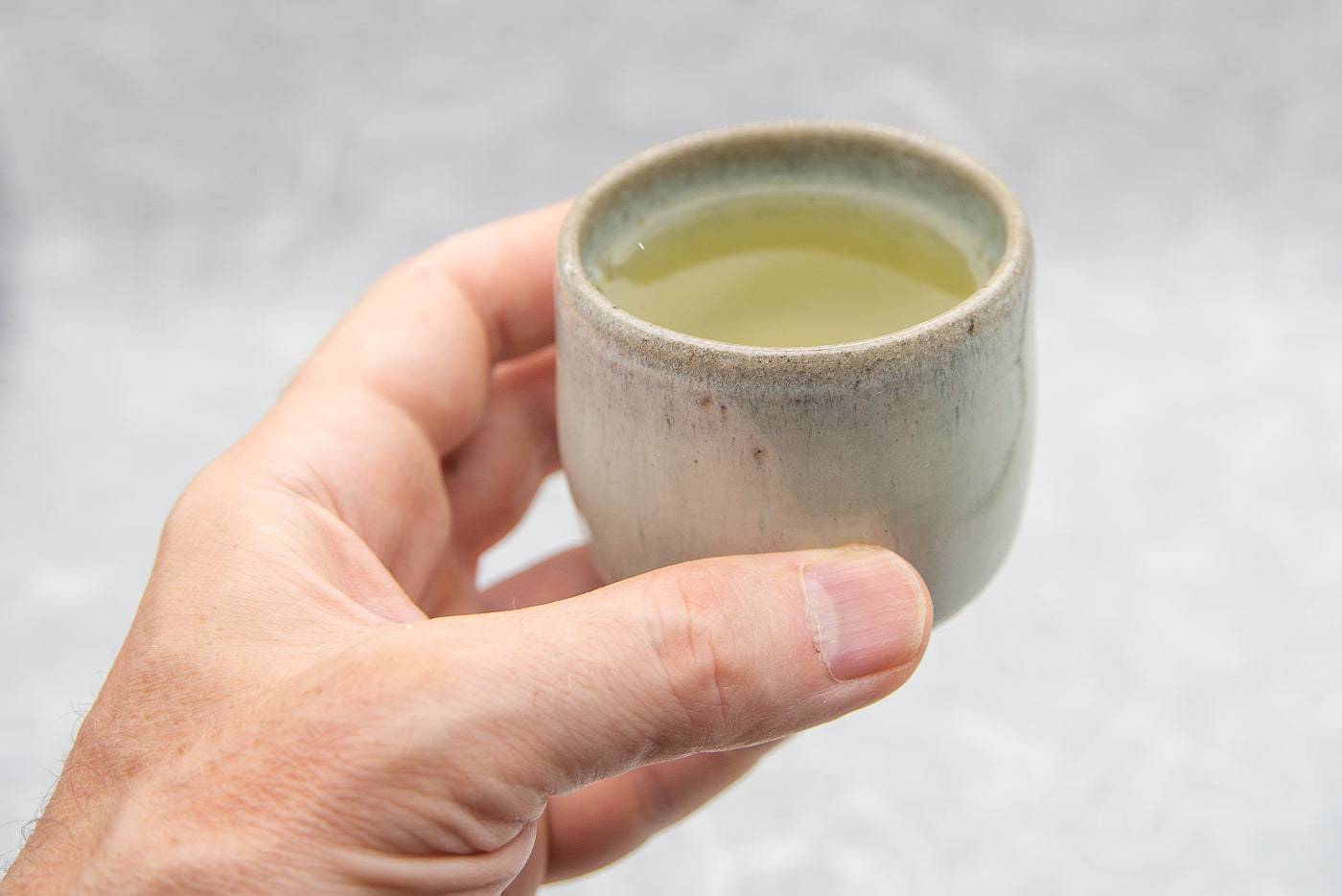 Handmade Karatsu Madara Tea Cup - Nakazato Tarouemon XIV Kiln 