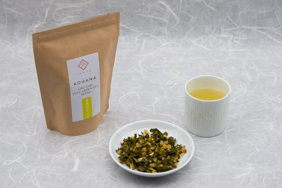KOHANA - Organic yuzu and green tea blend - IKKYU Premium green