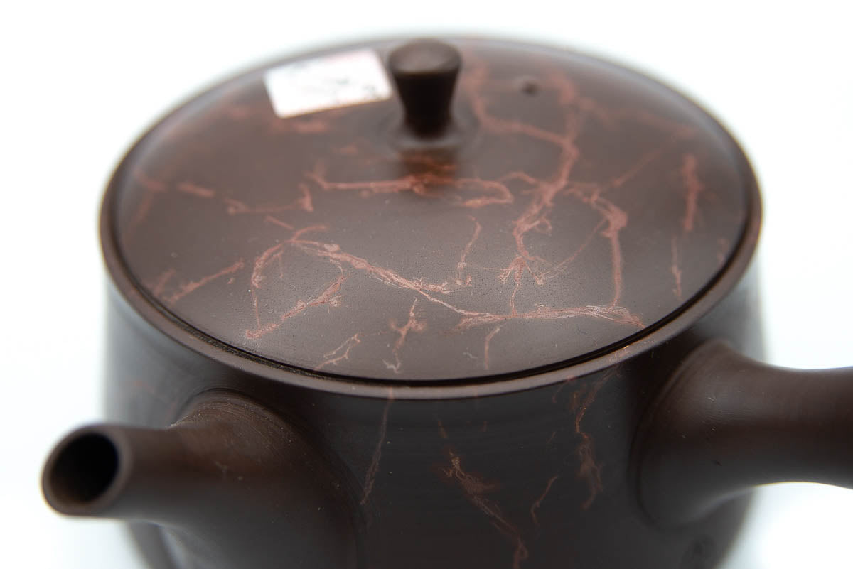 HANDMADE TEAPOT WITH SEAWEED PATTERN – Ikkyu Tea