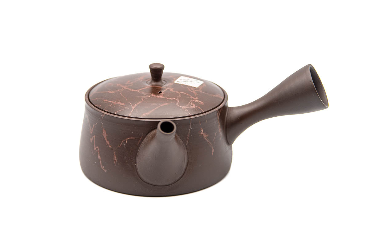 HANDMADE TEAPOT WITH SEAWEED PATTERN – Ikkyu Tea